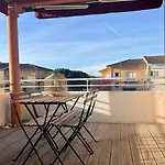 Lumineux Terrasse Piscine アパート Cugnaux